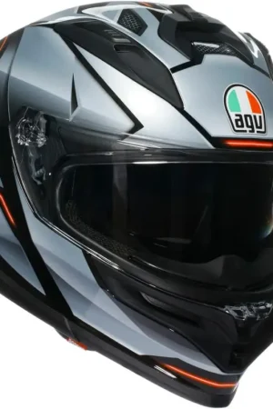 AGV K7 Jaeger Black/Silver Seizoensaanbieding