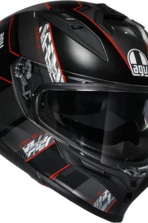 Snelle Levering AGV K7 Kyber Matt Black/Red