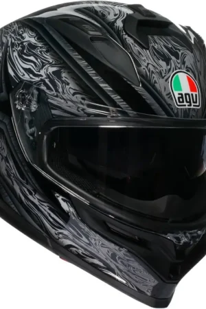 Tijdelijk Beschikbaar AGV K7 Damascus Black/Silver