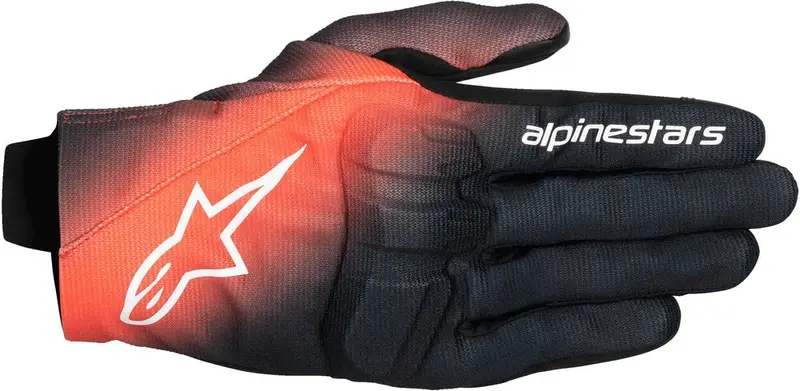 Alpinestars Reef V2 Gloves Black Red Fluo White 1321 Gratis Retour