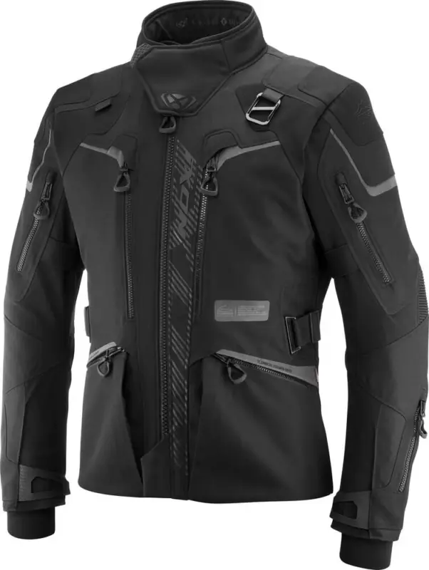 Ixon Odin Motorjas Parka Black 1001 Gecertificeerd