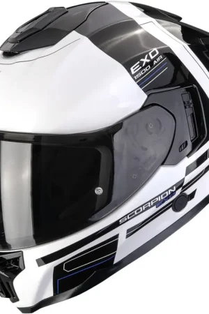 Koopje Scorpion EXO-1500 AIR Dual White/Black/Blue