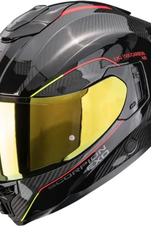 Scorpion EXO-1500 AIR Carbon Mundi Black/Red/Yellow Hoge Kwaliteit
