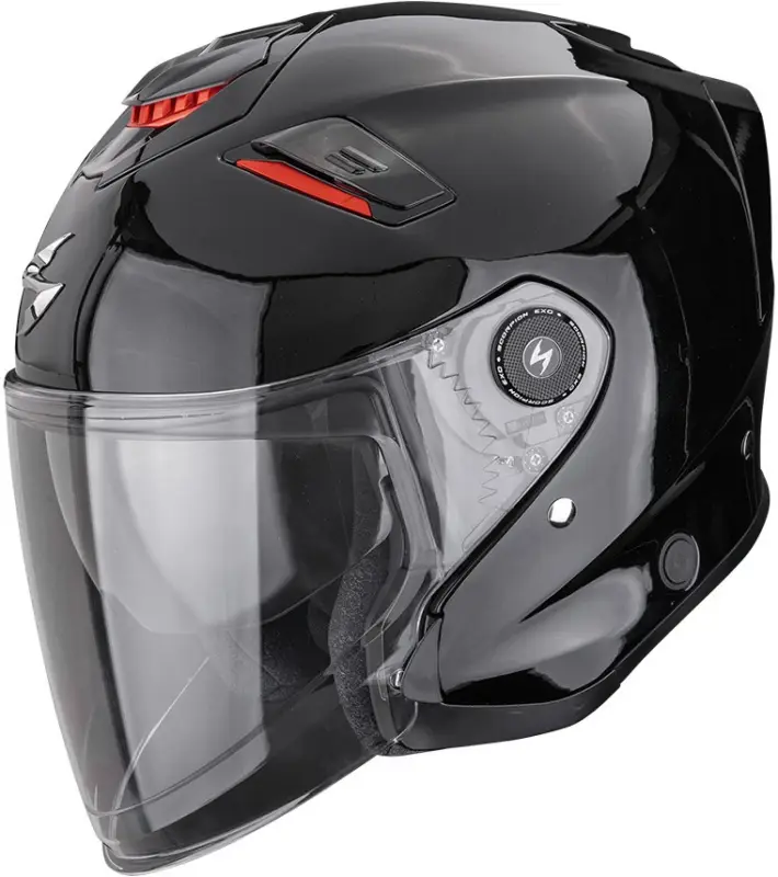 Gratis Retour Scorpion EXO-GT JET Solid Metallic Black