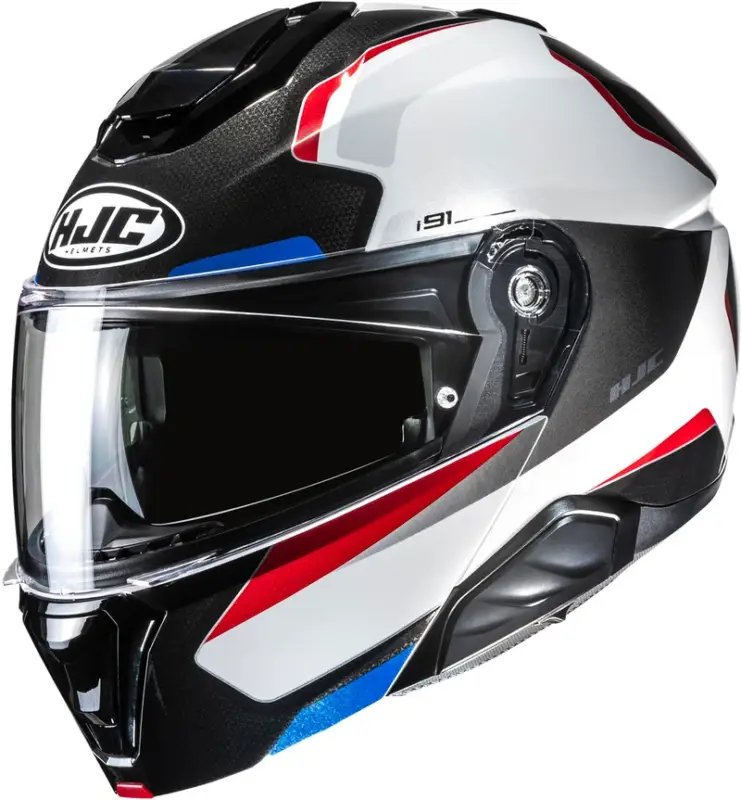 HJC i91 Felio White/Red 231 Gecertificeerd