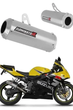 Dominator Uitlaat Suzuki GSXR 600 2001 - 2005 Beperkt Aanbod