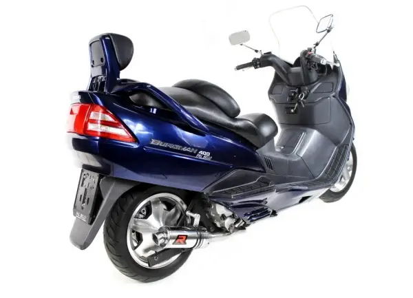 Dagaanbieding Dominator Uitlaat Suzuki Burgman 400 1998 - 2002
