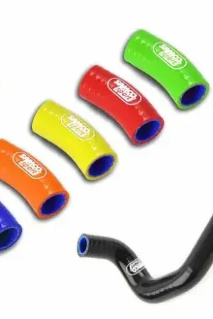 SAMCO OE zwarte radiateurslangen - 8 slangen Kawasaki ZXR750 Stinger Merkproduct