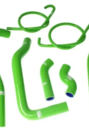 Lage Kosten SAMCO OE groene radiateurslangen - 7 slangen Kawasaki ZXR 750