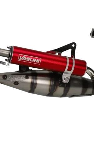 Uitlaat Yasuni C16 rood Minarelli Verticaal Goedkoop