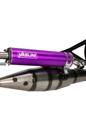 Nieuw Yasuni - UitlaatC16 paars Minarelli horizontaal 2 takt