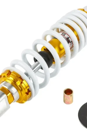 Motoforce - SchokbrekerRacing wit/goud 300 mm Rechtstreeks Van De Fabrikant