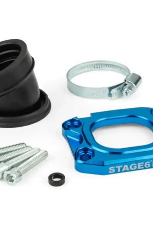 Uitverkoop Stage6 -inlaatspruitstuk 360° PWK 30-34mm voor AM6 /blauw