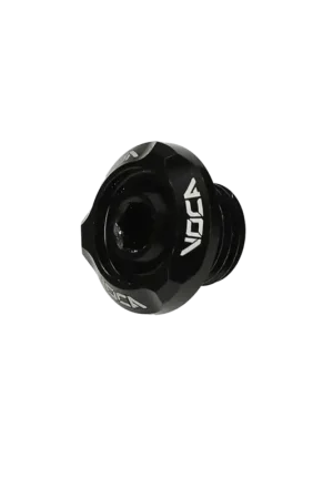 Snelle Levering Voca Racing -carter olieplug CNC zwart voor Minarelli Horizontaal - M14x1.5mm