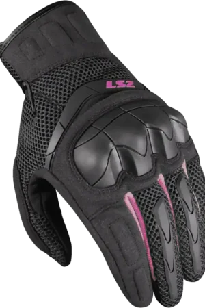 Handschoenen LS2 Kubra Lady zwart / paars Alleen Vandaag