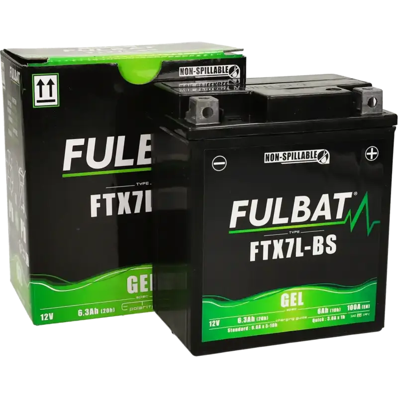 Fulbat - AccuYTX7L-BS Gel 12V 6Ah onderhoudsvrij (o.a Vespa Sprint, Piaggio Zip iGet) Hete Deal