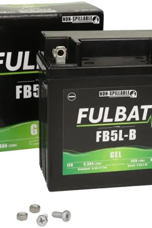 Lage Kosten Fulbat - AccuYB5L-B Gel 12V 5Ah onderhoudsvrij