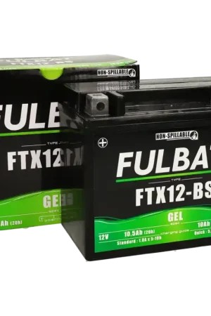 Fulbat - AccuYTX12-BS Gel 12V 10Ah onderhoudsvrij Lage Kosten