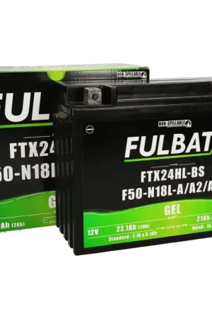 Fulbat - AccuYTX24HL-BS / Y50-N18L-A Gel 12V 21Ah onderhoudsvrij Lage Prijs