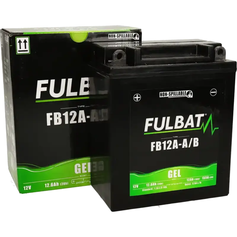 Fulbat - AccuYB12A-A/B Gel 12V 12Ah onderhoudsvrij Nu Kopen