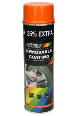 Meest Verkocht Motip - Sprayplast / plastidipOranje hoogglans 500ml