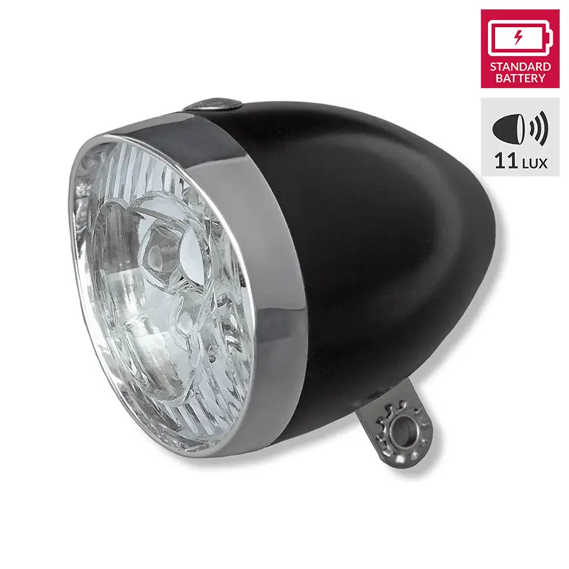 Lynx -Koplamp retro 11 lux zwart Beperkte Voorraad