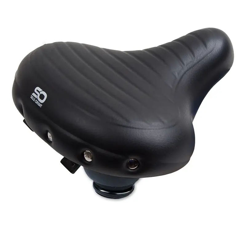 Gereduceerde Prijs Selle Orient -Zadel relax elastomeer zwart