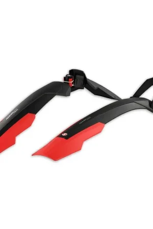 Laatste Kans Simpla -Spatbordenset adhd long 27.5/29 inch zwart/rood