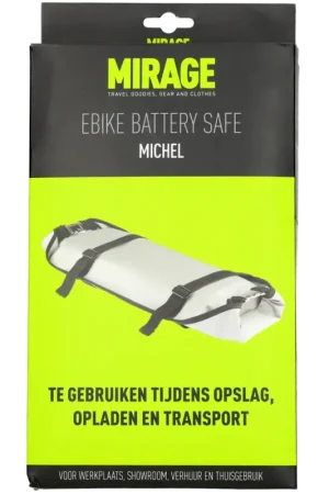 Populair Mirage - Veilige accu opberghoes Mirage Ebike Battery Safe "Michel"