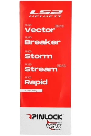 LS2 - Pinlock 70 Max Vision voorFF397, FF390, FF353, FF320 & FF800 helmen Koop Vandaag