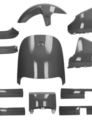 Beste Prijs Kappenset Nardo Grey 9 delig voor Segway E110, E125