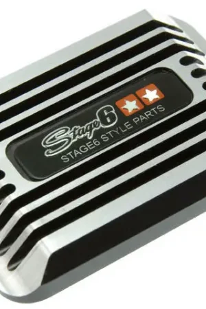Exclusieve Aanbieding Stage6 - Rempot dekselCooling Style Yamaha Aerox Zwart