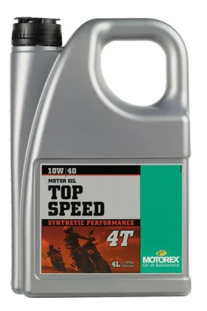 Direct Verzonden Motorex Top Speed 4T 10W/40 4L