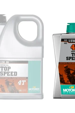 Motorex Top Speed 4T 15W/50 1L Beperkte Voorraad