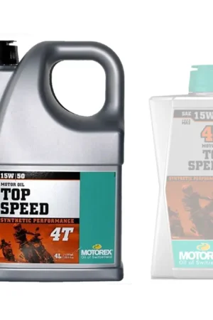 Lage Prijs Motorex Top Speed 4T 15W/50 4L